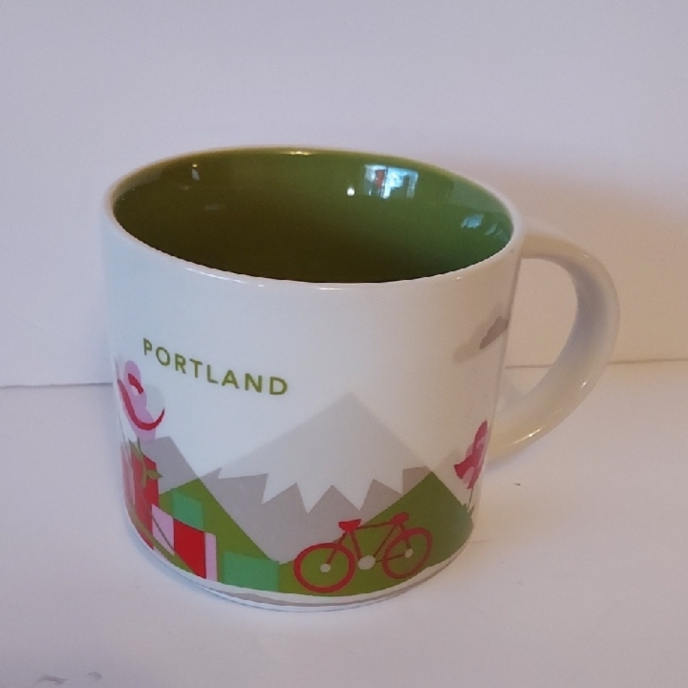 Starbucks Mug Portland You Are Here Coffee Tea Mug